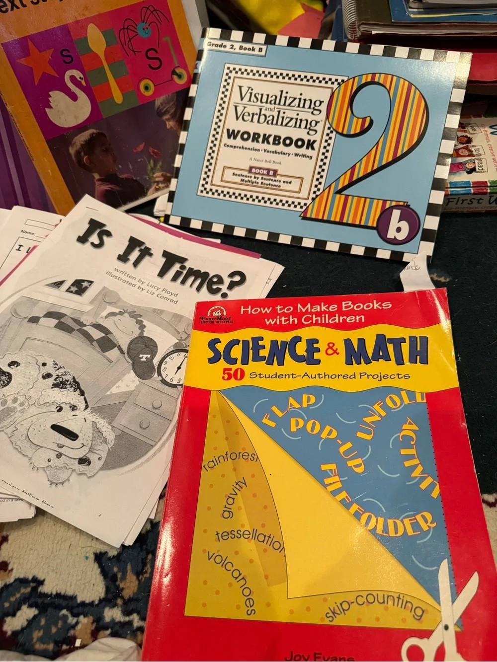 Language Arts & Workbooks Activity Pack - Purple/Red/Blue